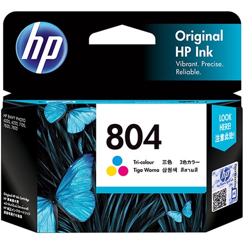 ＨＰ　ＨＰ８０４　インクカートリッジ　３色カラー　Ｔ６Ｎ０９ＡＡ　１個1
