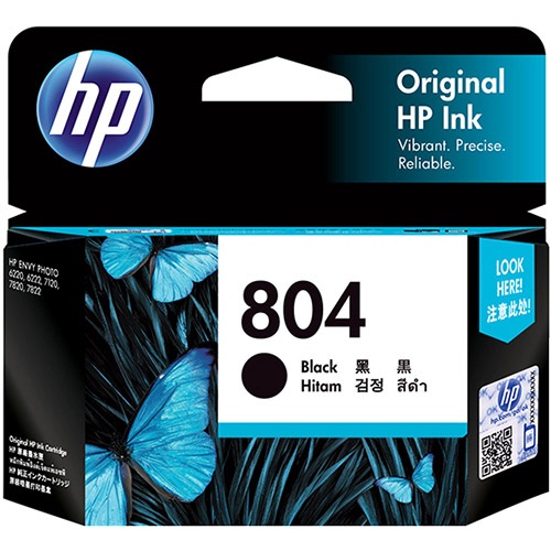 ＨＰ　ＨＰ８０４　インクカートリッジ　黒　Ｔ６Ｎ１０ＡＡ　１個1