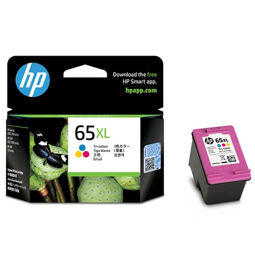 ＨＰ　ＨＰ６５ＸＬ　インクカートリッジ　３色カラー　増量　Ｎ９Ｋ０３ＡＡ　１個1