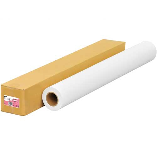 ＴＡＮＯＳＥＥ　インクジェット用薄手マット紙　Ａ０ロール　８４１ｍｍ×５０ｍ　１本1