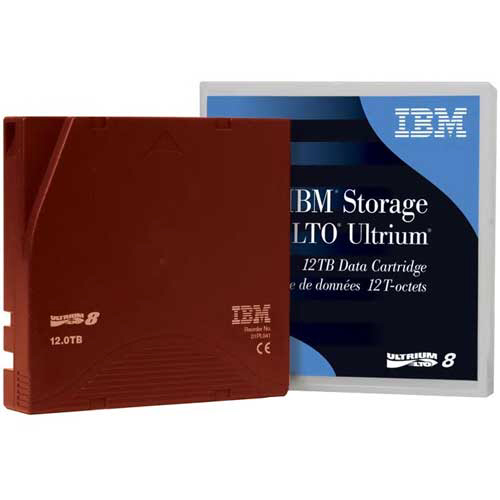 【クリックで詳細表示】IBM LTO Ultrium8 データカートリッジ 12.0TB/30.0TB 01PL041 1巻 01PL041