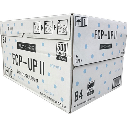 日本製紙　ＦＣＰ－ＵＰＩＩ　Ｂ４　ＦＣＰ－ＵＰ２－Ｂ４　１箱（２５００枚：５００枚×５冊）1