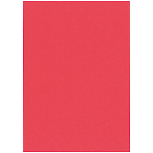 たのめーる】北越コーポレーション 紀州の色上質 A3Y目 薄口 赤 1冊