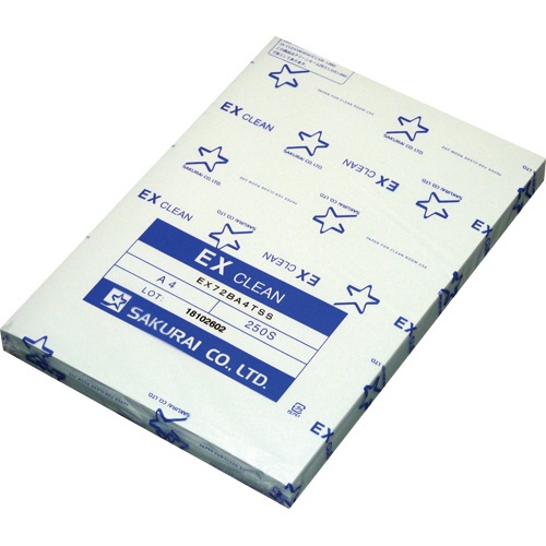 桜井　ＥＸクリーン　Ａ４　ブルー　ＥＸ７２ＢＡ４ＳＳ　１冊（２５０枚）1