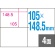ＴＡＮＯＳＥＥ　Ａ４タックシール　業務用パック　４面　１０５×１４８．５ｍｍ　１箱（５００シート：１００シート×５冊）2