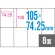 ＴＡＮＯＳＥＥ　Ａ４タックシール　業務用パック　８面　１０５×７４．２５ｍｍ　１箱（５００シート：１００シート×５冊）2