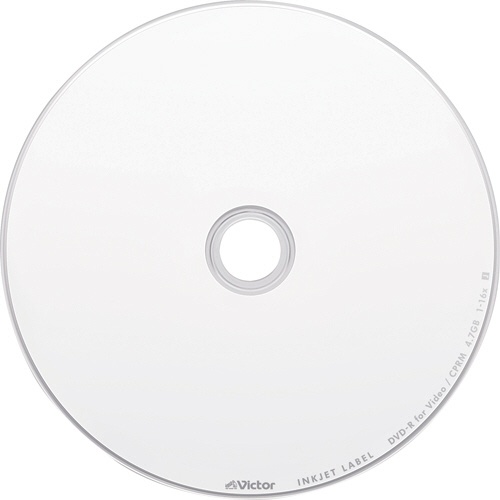 ＪＶＣ　録画用ＤＶＤ－Ｒ　１２０分　１－１６倍速　ホワイトワイドプリンタブル　スピンドルケース　ＶＨＲ１２ＪＰ５０ＳＪ１　１パック（５０枚）2