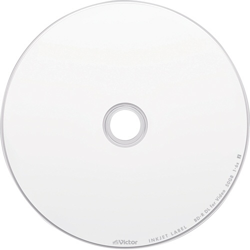 ＪＶＣ　録画用ＢＤ－Ｒ　ＤＬ　２６０分　１－６倍速　ホワイトワイドプリンタブル　スピンドルケース　ＶＢＲ２６０ＲＰ３０ＳＪ２　１パック（３０枚）2