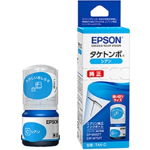 エプソン　インクボトル　タケトンボ　シアン　ＴＡＫ－Ｃ　１個1