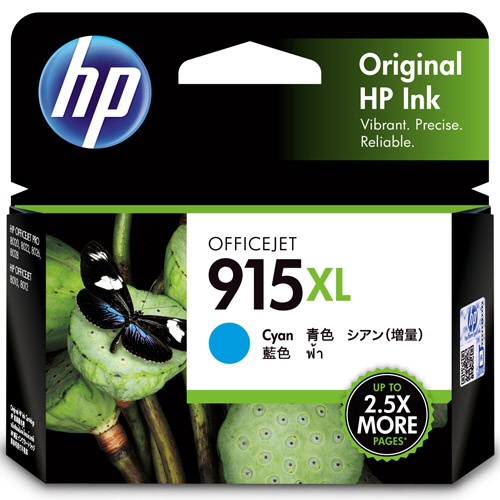 ＨＰ　ＨＰ９１５ＸＬ　インクカートリッジ　シアン　３ＹＭ１９ＡＡ　１個1