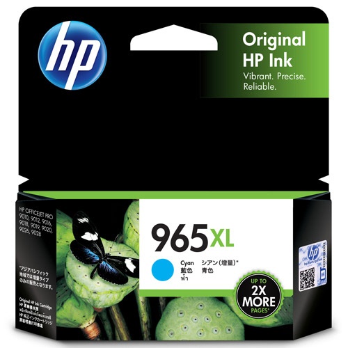ＨＰ　ＨＰ９６５ＸＬ　インクカートリッジ　シアン　３ＪＡ８１ＡＡ　１個1