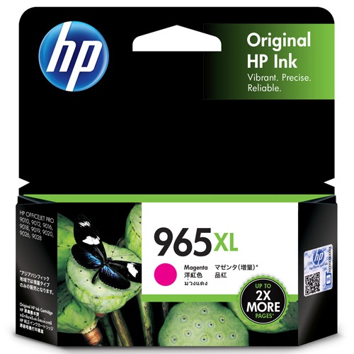 ＨＰ　ＨＰ９６５ＸＬ　インクカートリッジ　マゼンタ　３ＪＡ８２ＡＡ　１個1