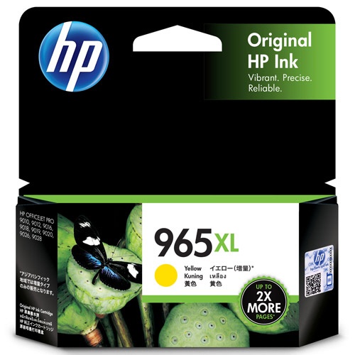 ＨＰ　ＨＰ９６５ＸＬ　インクカートリッジ　イエロー　３ＪＡ８３ＡＡ　１個1
