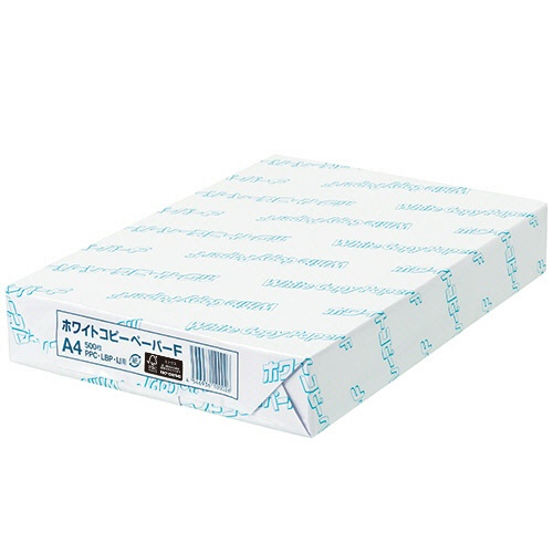 日本紙パルプ商事　ホワイトコピーペーパーＦ　Ａ４　ＰＰＣＷＣＰＦＡ４　１冊（５００枚）1