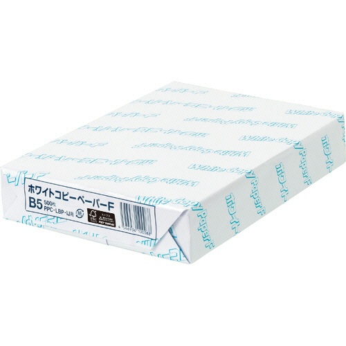 日本紙パルプ商事　ホワイトコピーペーパーＦ　Ｂ５　ＰＰＣＷＣＰＦＢ５　１冊（５００枚）1
