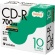 ＴＡＮＯＳＥＥ　バーベイタム　データ用ＣＤ－Ｒ　７００ＭＢ　４８倍速　ホワイトワイドプリンタブル　５ｍｍスリムケース　ＳＲ８０ＦＰＷ１０Ｔ２　１パック（１０枚）1