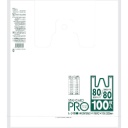 日本サニパック　レジ袋８０／８０号　乳白　Ｙ１２Ｈ－Ｗ　１袋（１００冊）