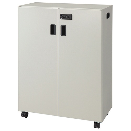 ナカバヤシ　セキュリティデスクターナ　幅６００×奥行３００×高さ８００ｍｍ　ニューグレー　ダイヤル錠　ＮＤ－ＤＳ７２３　１台1
