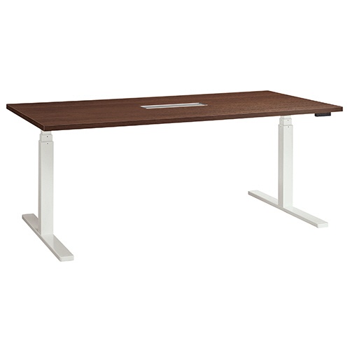 ライオン事務器　電動昇降テーブル（Ｂｅ－ｆｉｔ）　幅１８００×奥行９００×高さ６７０－１２５０ｍｍ　ウォールナット　ＢＥＦ－Ｆ１８０９－ＷＮＷ　１台1