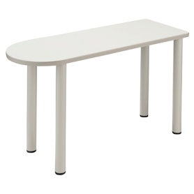 ライオン事務器　ＬＥＯ　オフィスデスク　サイドテーブル　ホワイト　ＬＥＲ－０４１２ＳＴ－ＷＷ　１台