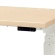 ライオン事務器　電動昇降デスク（Ｂｅ－ｆｉｔ）　幅１１５０×奥行６７５×高さ６７０－１２５０ｍｍ　本体：ホワイト　天板：ピュアホワイト　ＢＥＦ－Ｆ１２７－ＰＷＷ　１台3