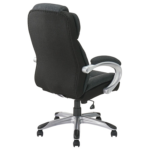 ナカバヤシ　ファブリックポケットコイルチェア　肘付　ブラック　ＣＣＦ－５０１ＢＫ　１脚2