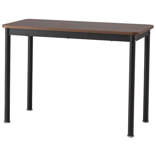 山善フリースタイルデスクMFD-1460ダークブラウン 63-3965-49 パソコンデスク 140×60cm ダークブラウン MFD-1460