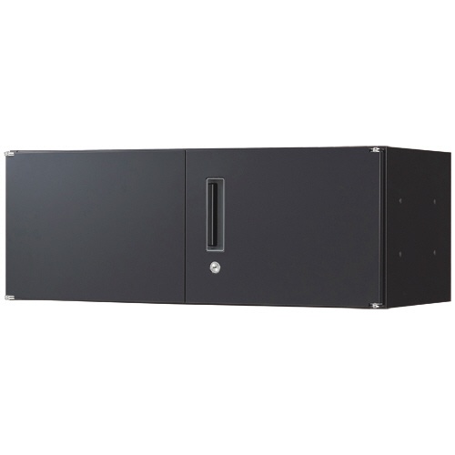 オカムラ　ＶＩＬＬＡＧＥ　ＶＳ収納　上置き専用両開き　幅８００×奥行４００×高さ３００ｍｍ　ブラック　８ＶＳ３１Ｄ－ＺＣ２５　１台1