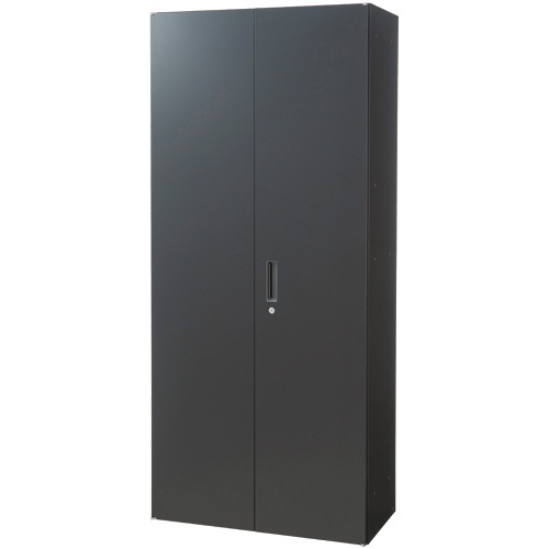 オカムラ　ＶＩＬＬＡＧＥ　ＶＳ収納　下置き専用両開き　幅８００×奥行４００×高さ１８００ｍｍ　ブラック　８ＶＳ１９Ｄ－ＺＣ２５　１台1