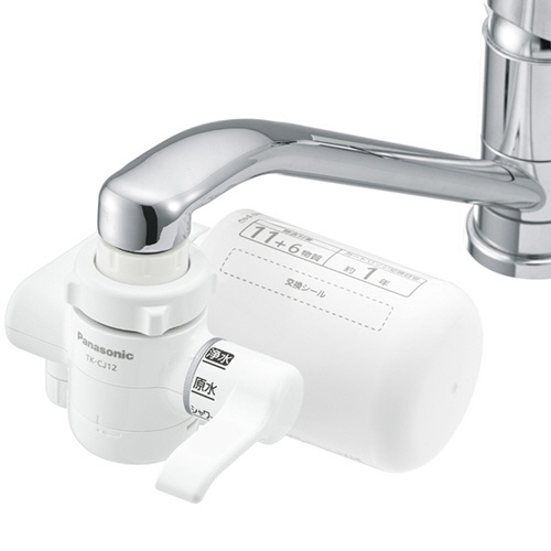 パナソニック　浄水器（蛇口直結方式）　ホワイト　ＴＫ－ＣＪ１２－Ｗ　１台1