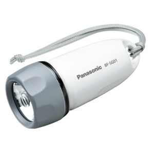パナソニック　ＬＥＤ防水ライト　乾電池エボルタＮＥＯ単３形３本付　ＢＦ－ＳＧ０１Ｎ－Ｗ　１個2