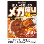 ハチ食品　メガ盛りカレー　３００ｇ