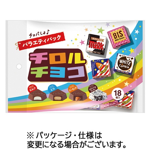 チロルチョコ　バラエティパック　１パック（１８個）1