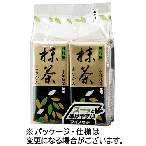 井村屋　ミニようかん　抹茶　５８ｇ／本　１パック（４本）1