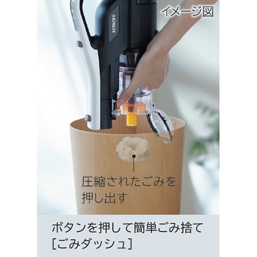 日立　コードレススティッククリーナー　ホワイト　ＰＶ－ＢＬ３０Ｃ４（Ｗ）　１台2