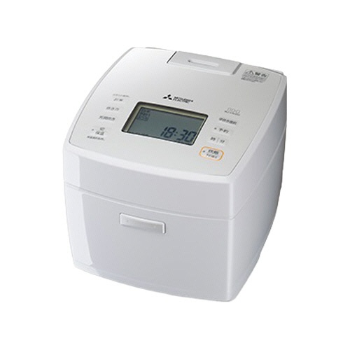 三菱電機　ＩＨジャー炊飯器　備長炭　炭炊釜　５．５合炊き　月白　ＮＪ－ＶＳ１０Ｇ－Ｗ　１台1