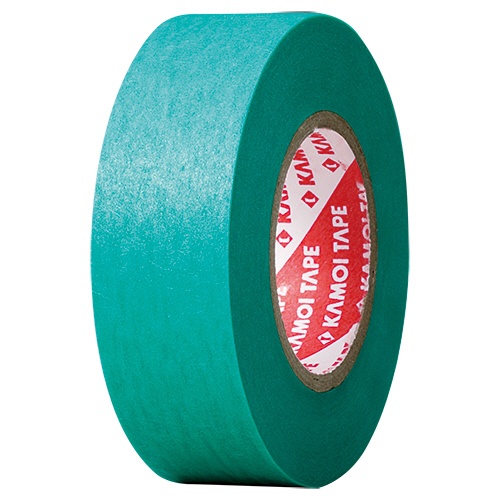 カモ井加工紙　シーリング用マスキングテープ（粗面サイディング用）　Ｎｏ．ＳＢ２４６Ｓ　１８ｍｍ×１８ｍ　厚み０．１０ｍｍ　１パック（７巻）2