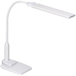 ヤザワ　調光機能付ＬＥＤ２灯クランプスタンドライト　１３．２Ｗ　ホワイト　ＳＤＣＣＬ１３Ｄ０１ＷＨ　１台