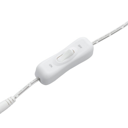 ヤザワ　調光機能付ＬＥＤ２灯クランプスタンドライト　１３．２Ｗ　ホワイト　ＳＤＣＣＬ１３Ｄ０１ＷＨ　１台3