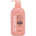 第一三共ヘルスケア　ミノン　全身シャンプー　しっとりタイプ　本体　４５０ｍＬ　１本