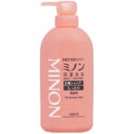 第一三共ヘルスケア　ミノン　全身シャンプー　しっとりタイプ　本体　４５０ｍＬ　１本