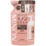 第一三共ヘルスケア　ミノン　全身シャンプー　しっとりタイプ　つめかえ用　３８０ｍＬ　１パック