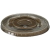 シモジマ HEIKO 透明カップ A-PET 平蓋 12オンス用 口径92mm C穴付 黒 #004526031 1パック(50枚)