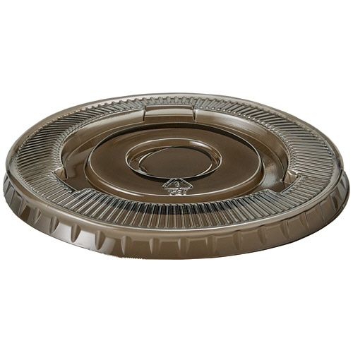 シモジマ　ＨＥＩＫＯ　透明カップ　Ａ－ＰＥＴ　平蓋　１２オンス用　口径９２ｍｍ　Ｃ穴付　黒　＃００４５２６０３１　１パック（５０枚）1