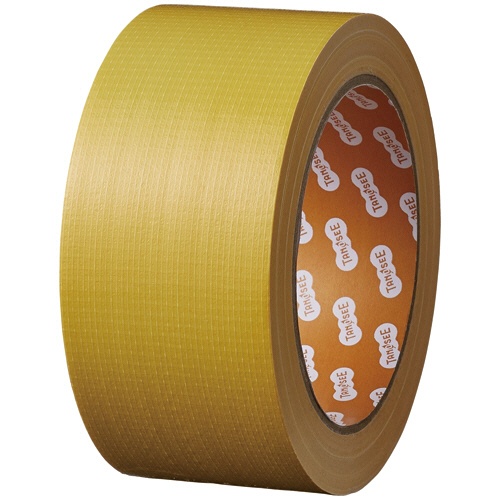 ＴＡＮＯＳＥＥ　布テープ（カラー）　５０ｍｍ×２５ｍ　厚み約０．１７ｍｍ　黄　１巻1