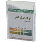 アズワン　ｐＨ試験紙　スティック　ｐＨ５．５－９．０　１箱（１００枚）