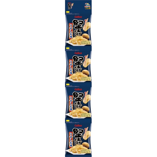 カルビー　堅あげポテト　プッチ４　うすしお味　６０ｇ（１５ｇ×４袋）　１パック1