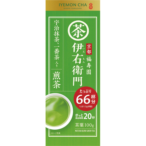 宇治の露製茶 伊右衛門 抹茶入煎茶 100g: 食品・飲料・産地直送