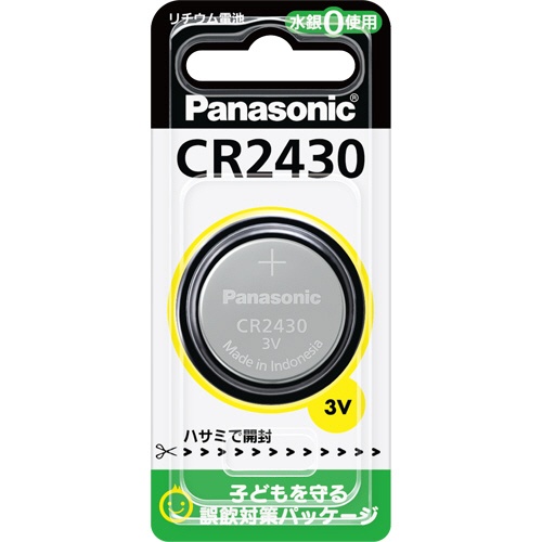 パナソニック　コイン形リチウム電池　３Ｖ　ＣＲ－２４３０Ｐ　１個1