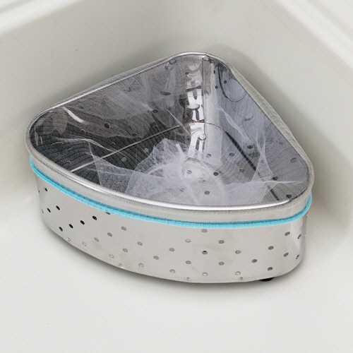 ＴＡＮＯＳＥＥ　再生材入り水切りネット　ストッキングタイプ　排水口・三角コーナー兼用　１パック（１００枚）3